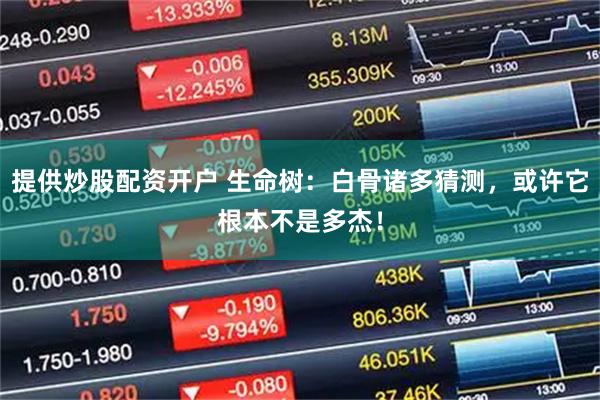 提供炒股配资开户 生命树：白骨诸多猜测，或许它根本不是多杰！